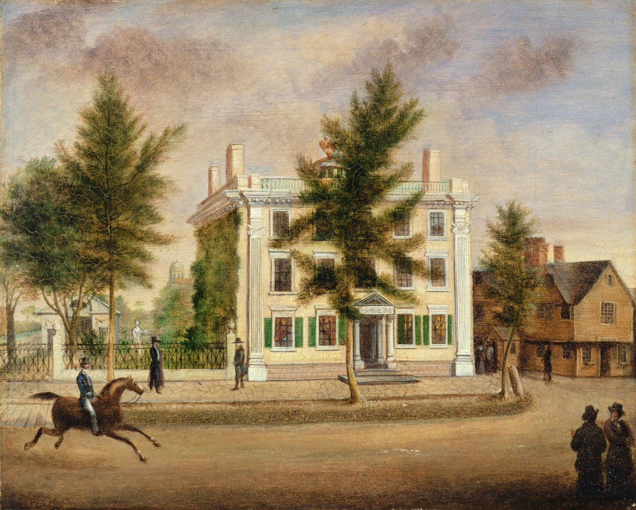 Pickman-Derby House, 74 Washington Street, Salem, Massachusetts, c.1825 by Mary Jane Derby