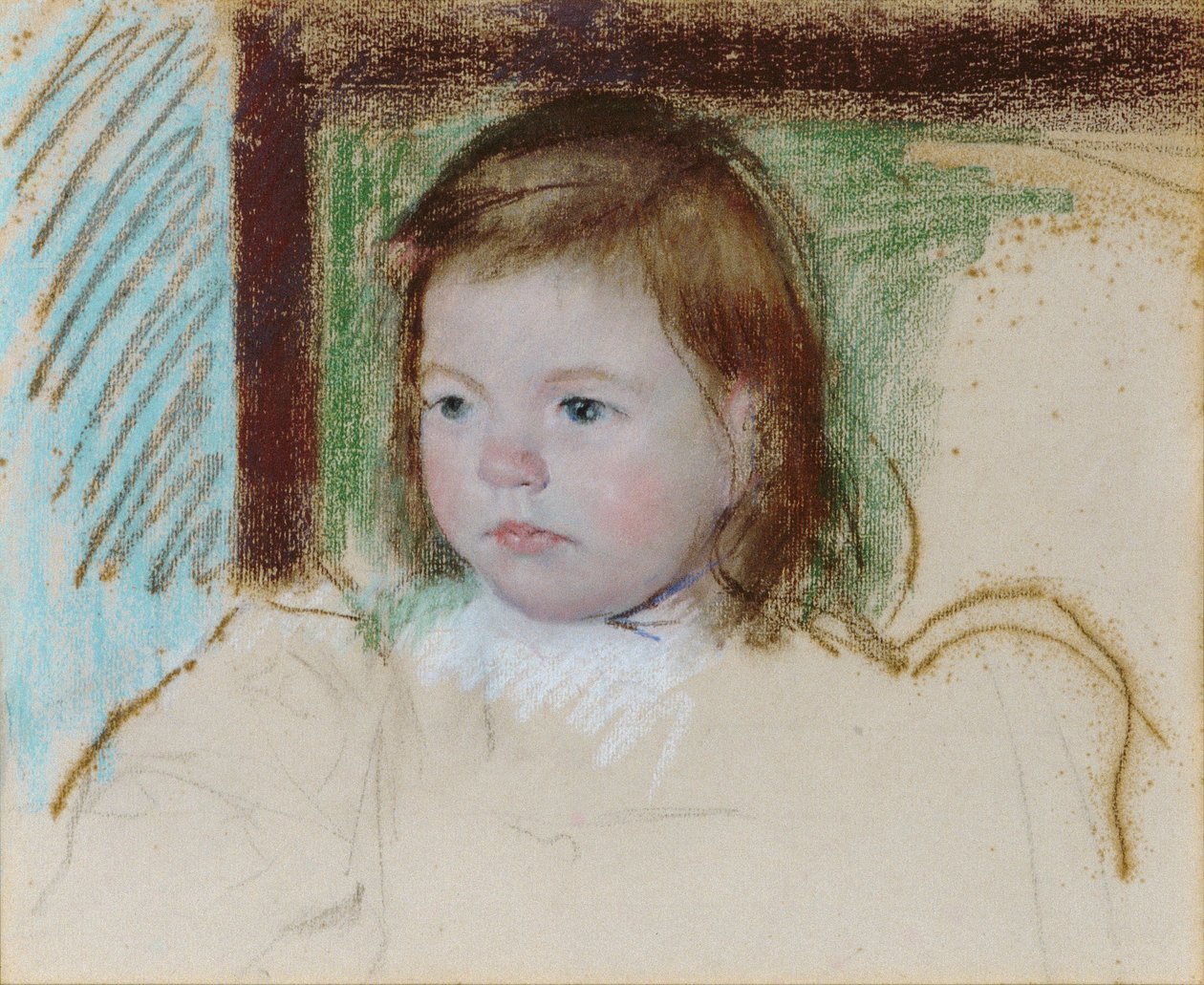 Maríurnar þrjár í grafhýsinu, 1862 (litað gler) by Mary Cassatt