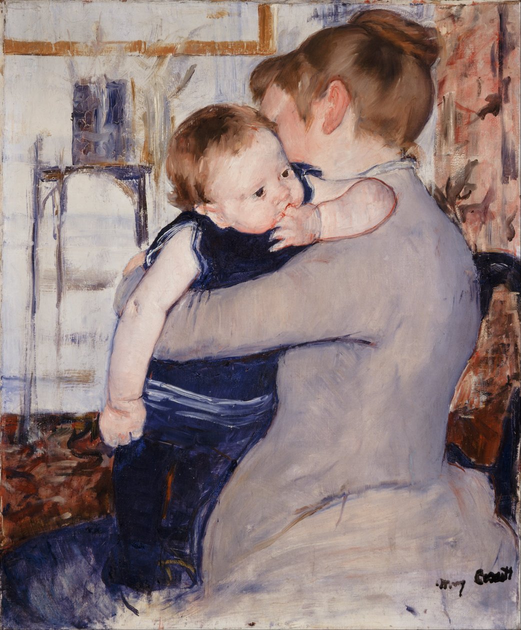 Anne ve Çocuk by Mary Cassatt