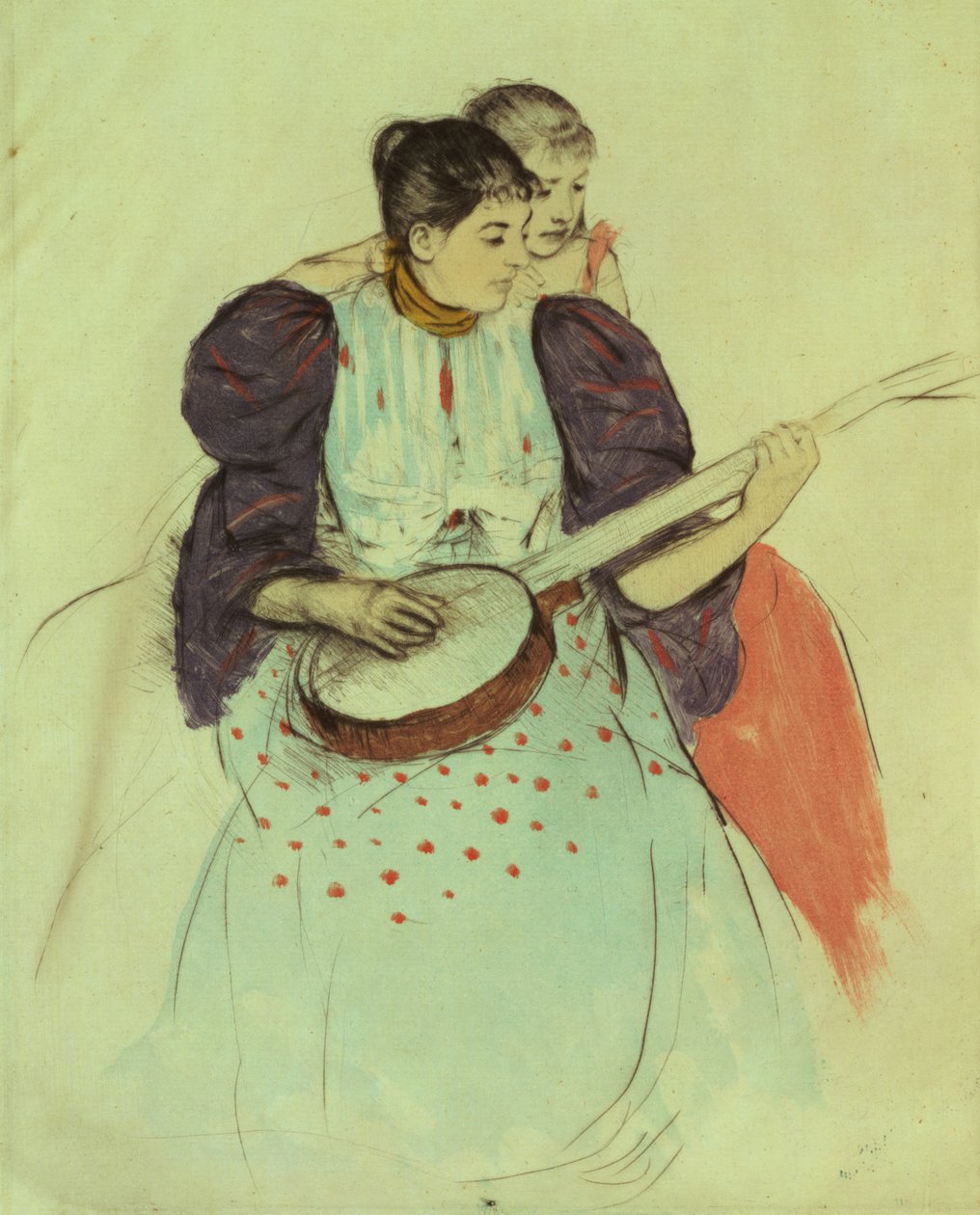 Anne ve Çocuk by Mary Cassatt