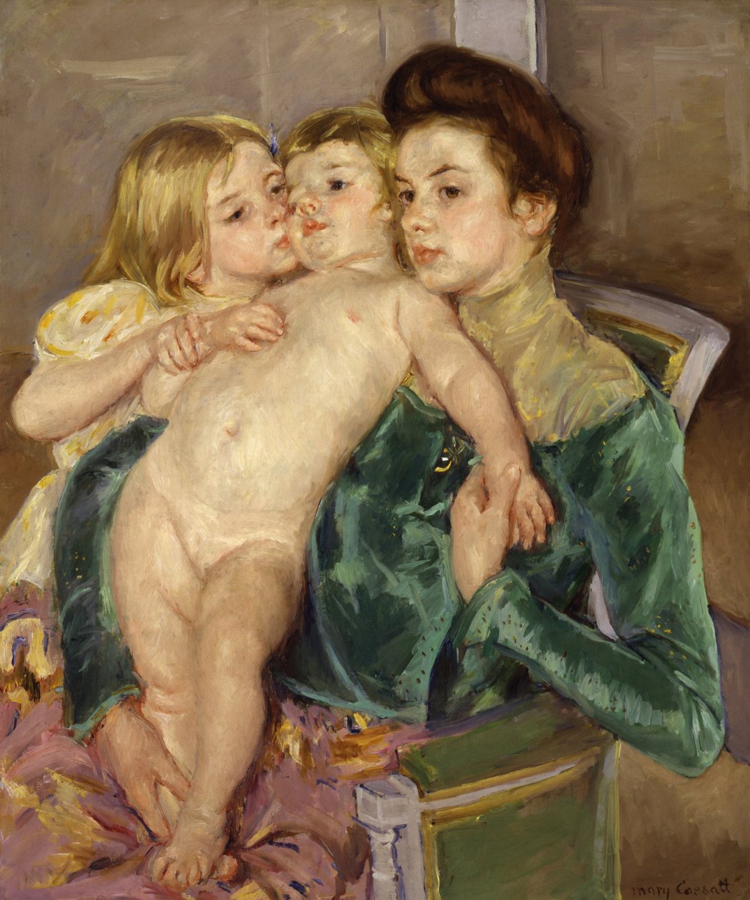 okşamak by Mary Cassatt