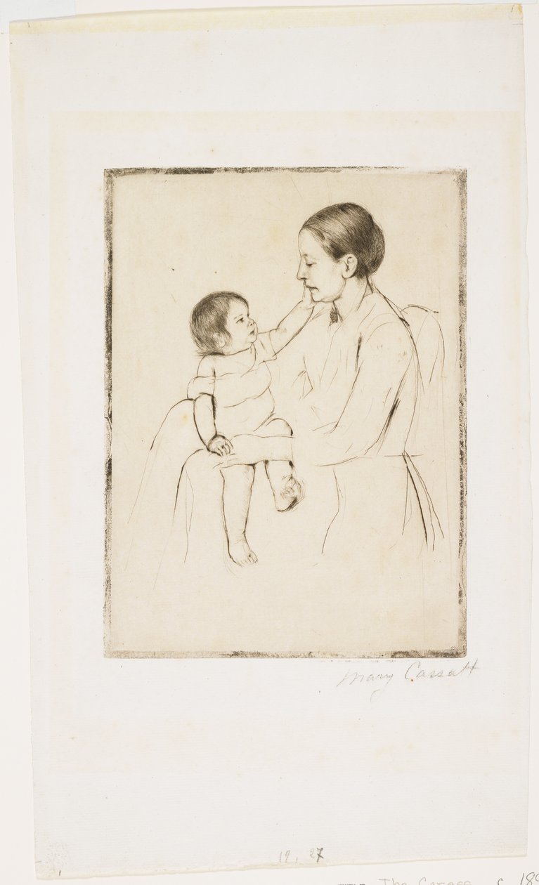 Çare, c. 1891 by Mary Cassatt