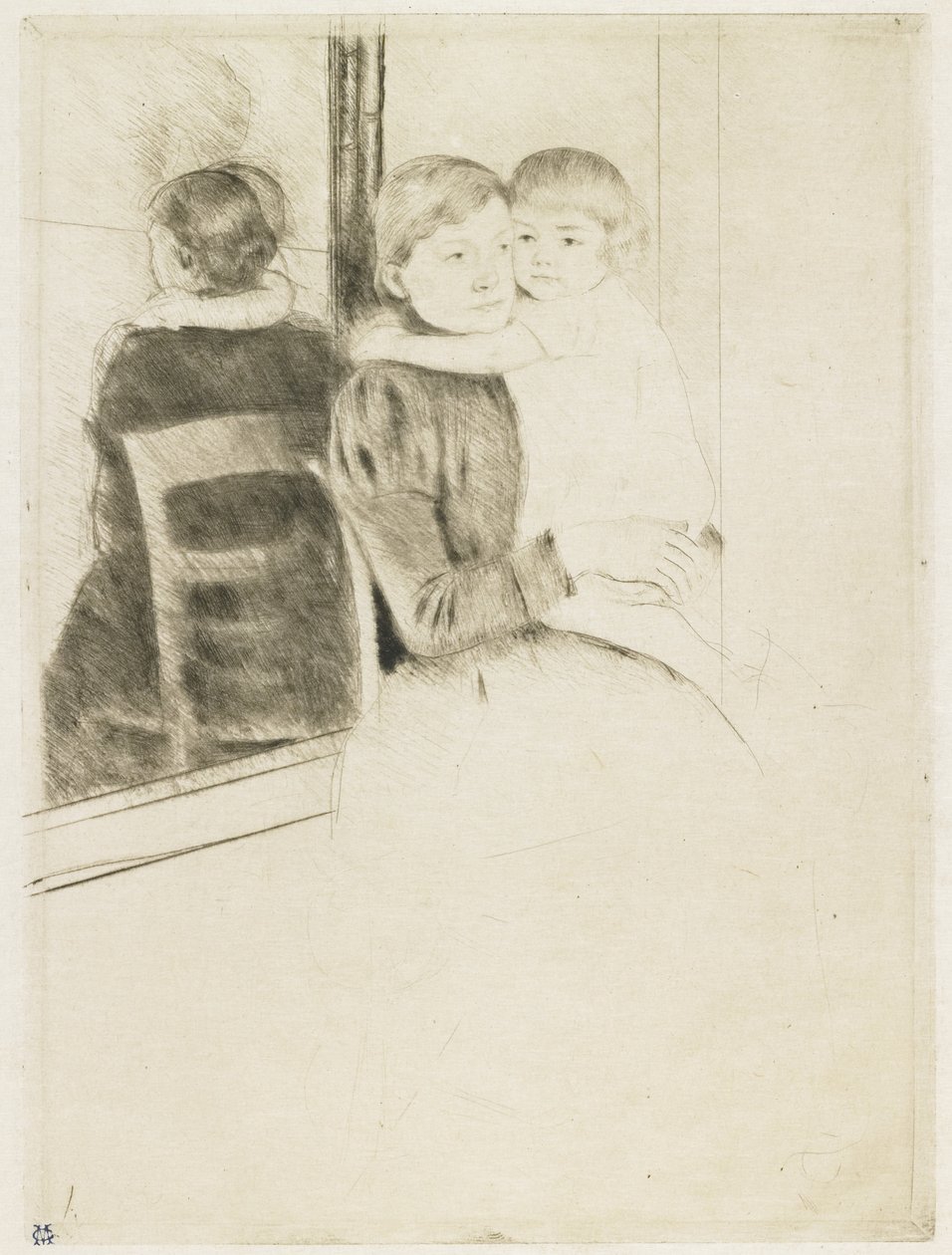 Ayna, 1891 by Mary Cassatt