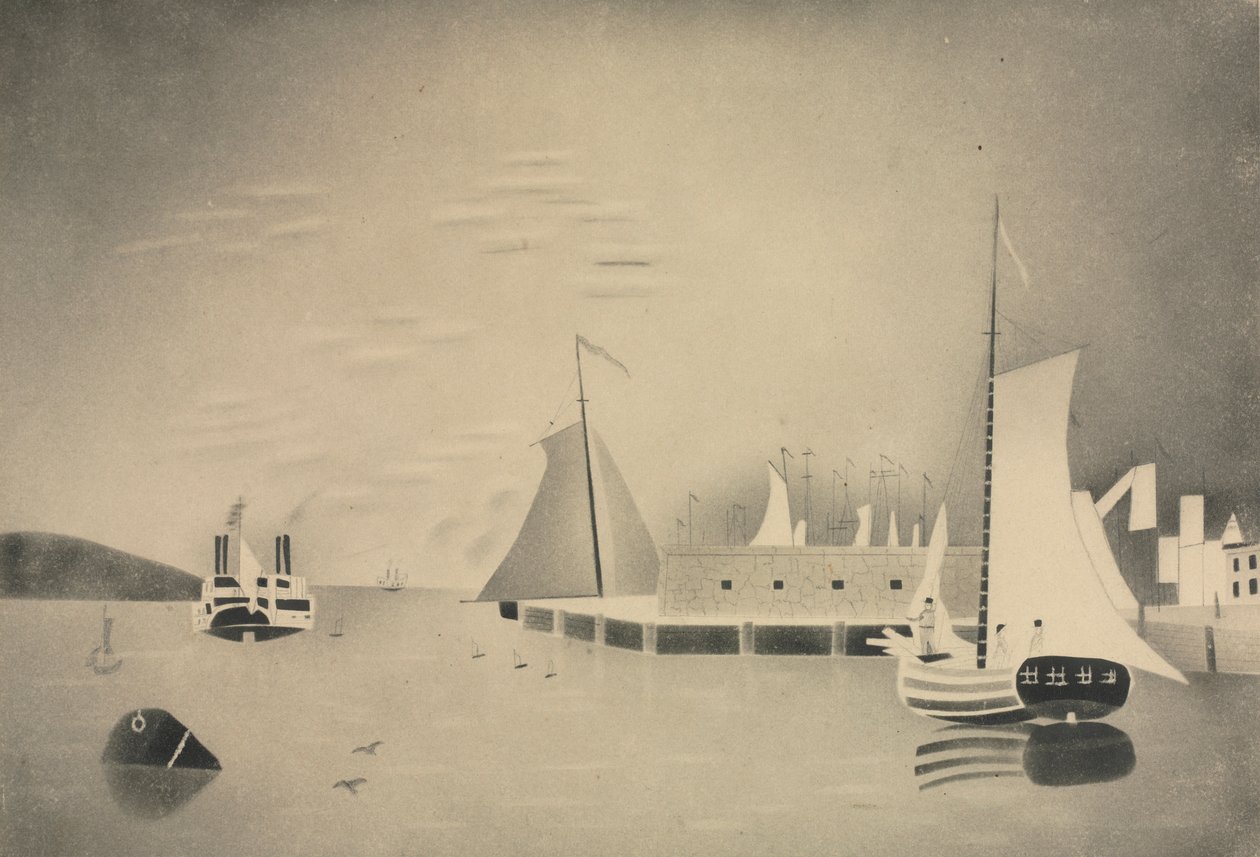 Liman Sahnesi, 1850