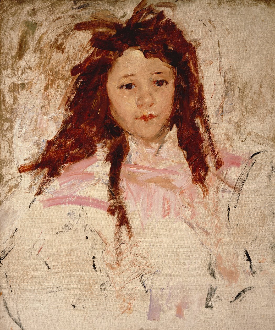 Agnes, 1910 by Mary Cassatt