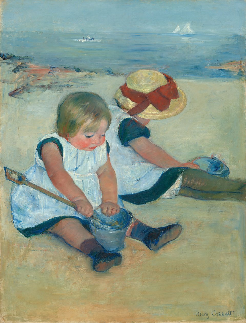 Sahilde Oynayan Çocuklar by Mary Cassatt