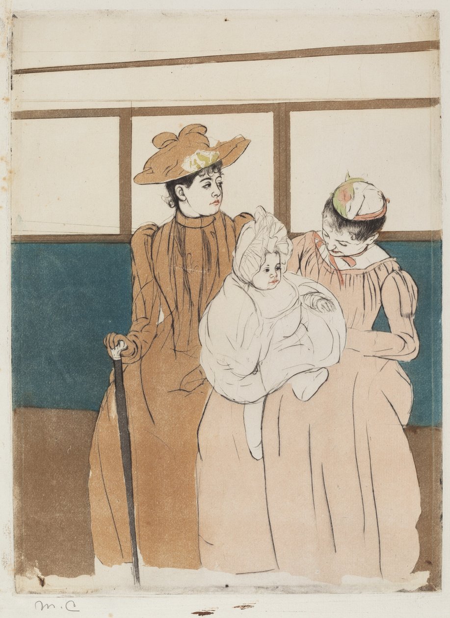 Otobüste by Mary Cassatt