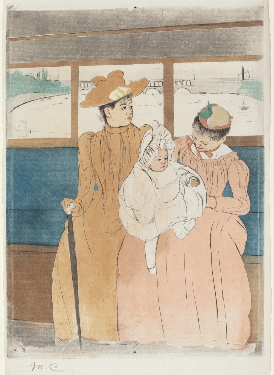 Otobüste by Mary Cassatt