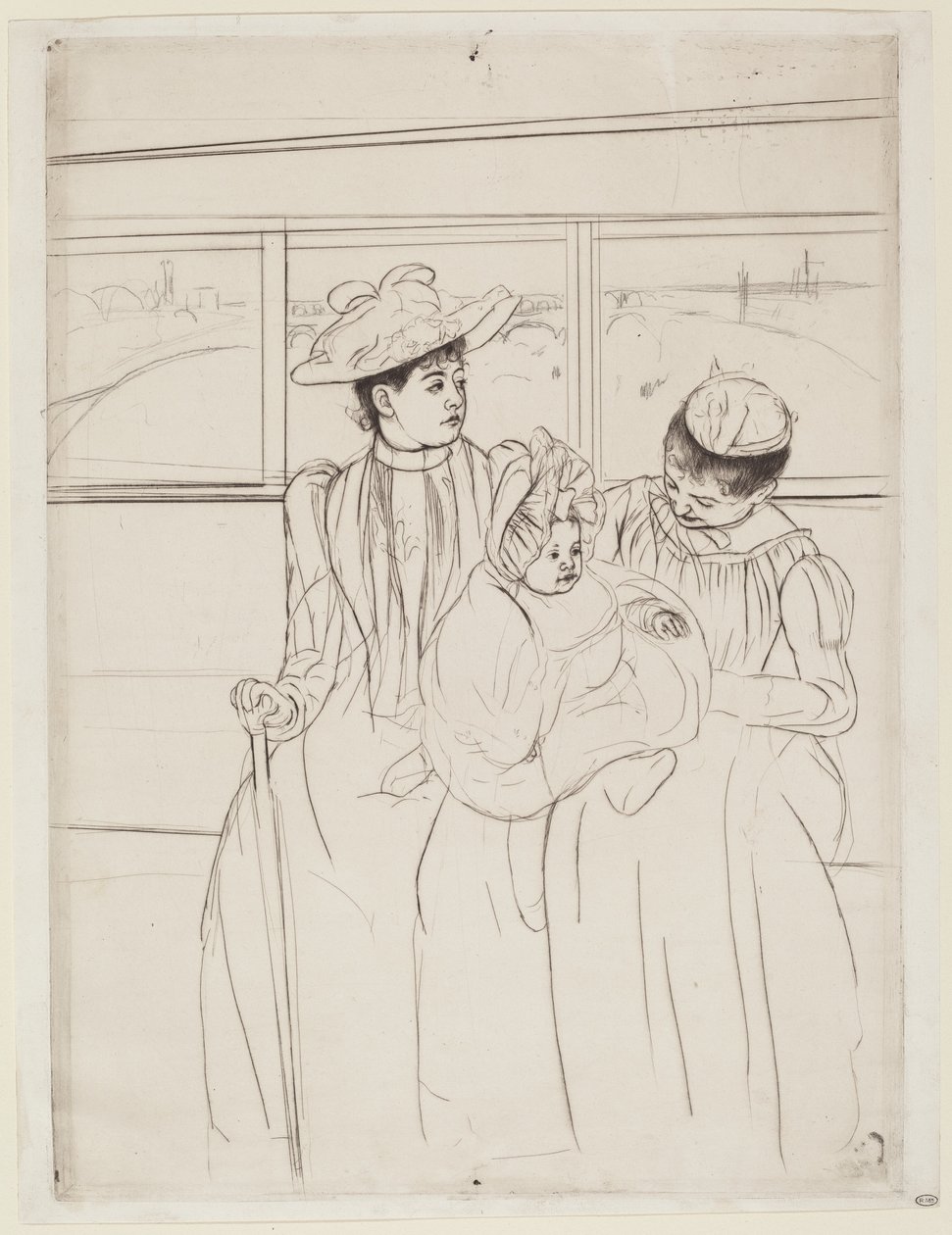 Otobüste by Mary Cassatt