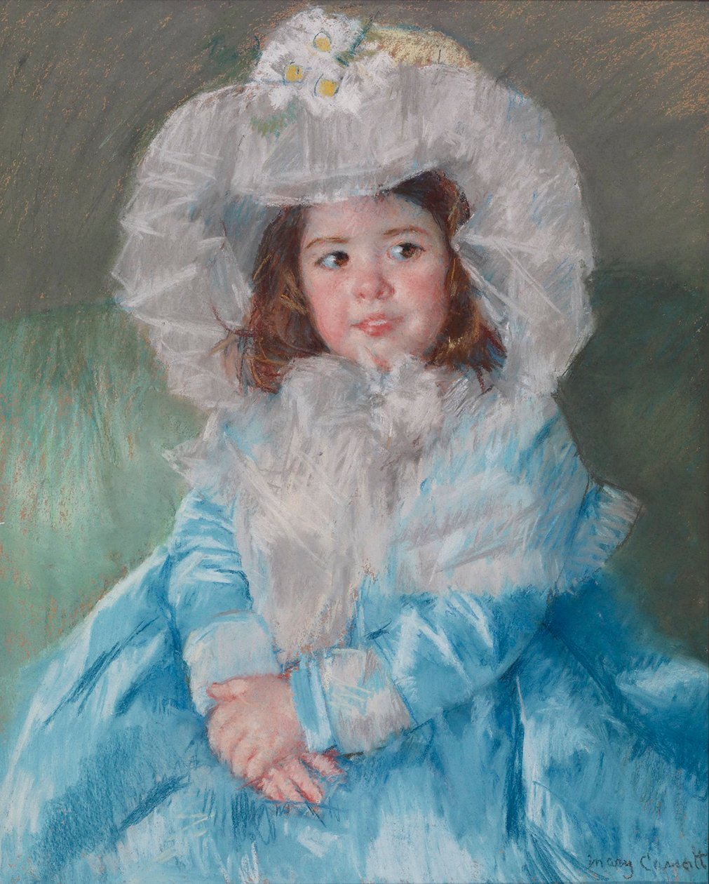 Mavi Margot Lefebre, 1902 by Mary Cassatt