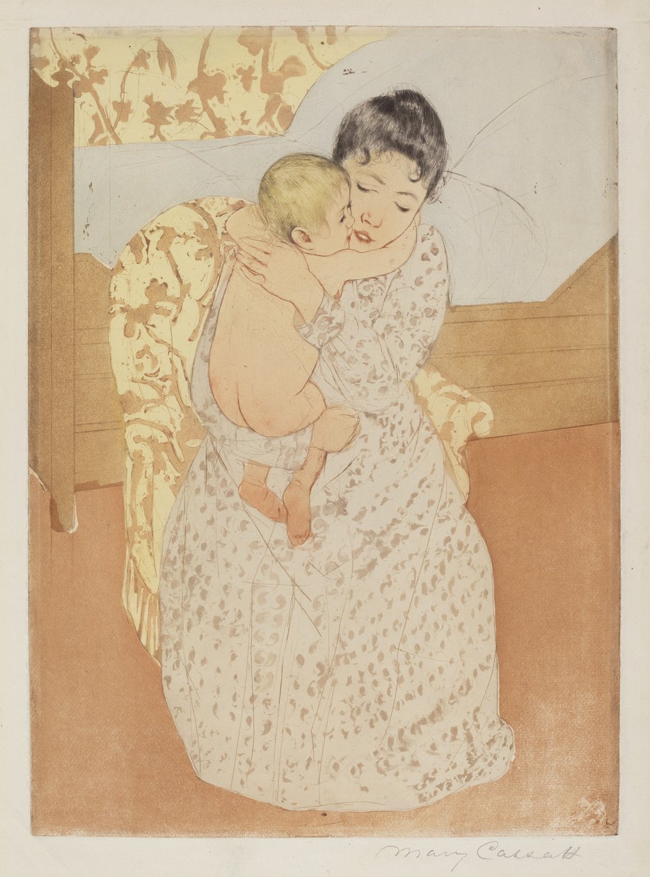 anne şefkati by Mary Cassatt