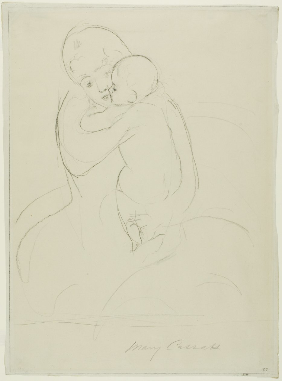 anne şefkati by Mary Cassatt
