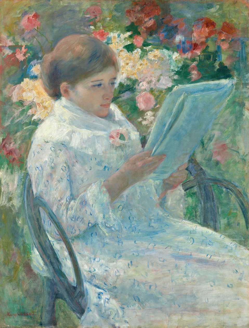 Balkonda by Mary Cassatt