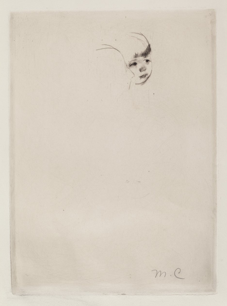köylü anne ve çocuğu by Mary Cassatt