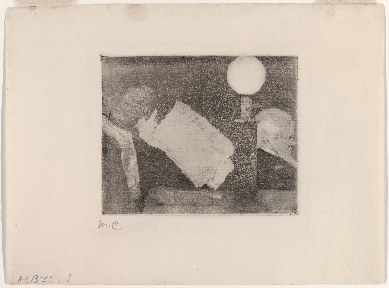 Gazete Okuma, No. 2 by Mary Cassatt
