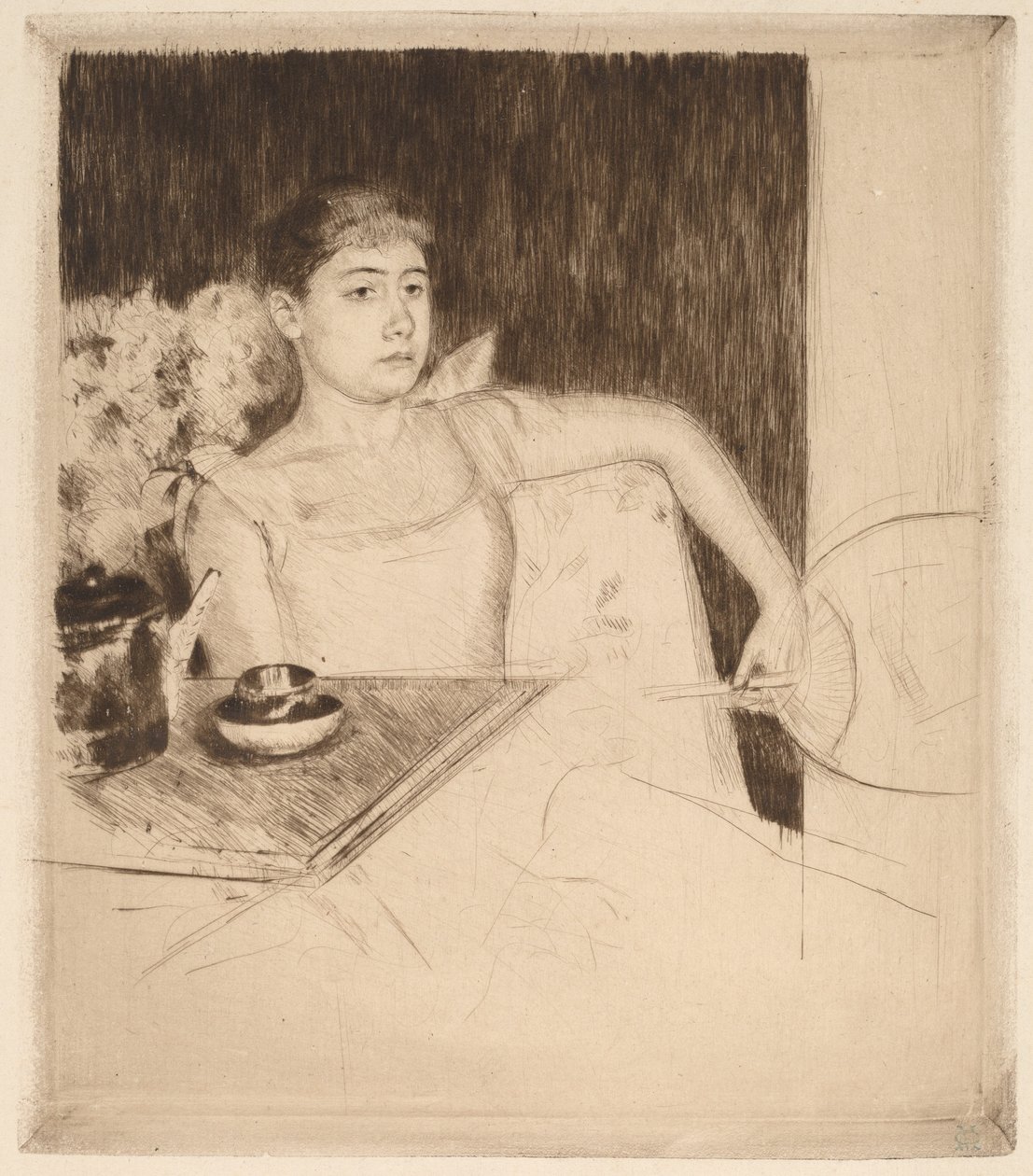 Çay by Mary Cassatt
