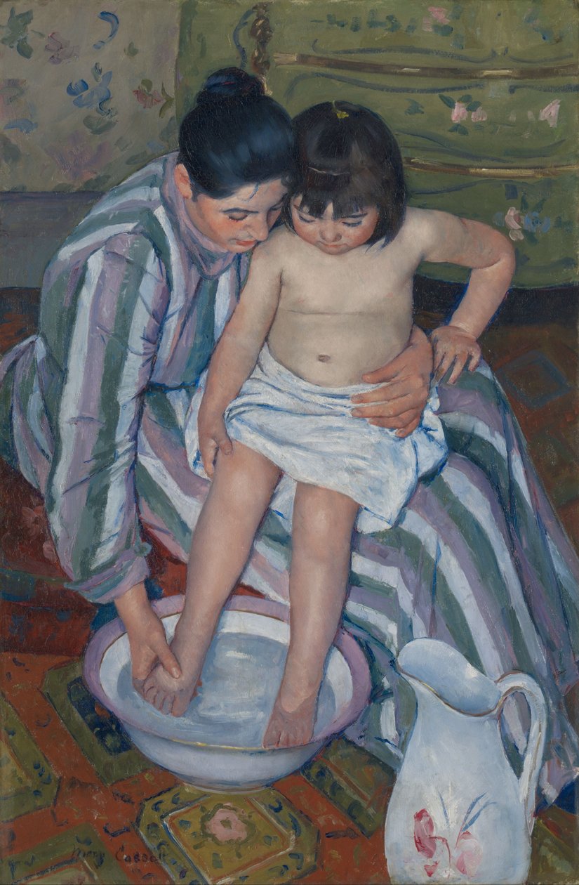 Çocuğun Banyosu by Mary Cassatt