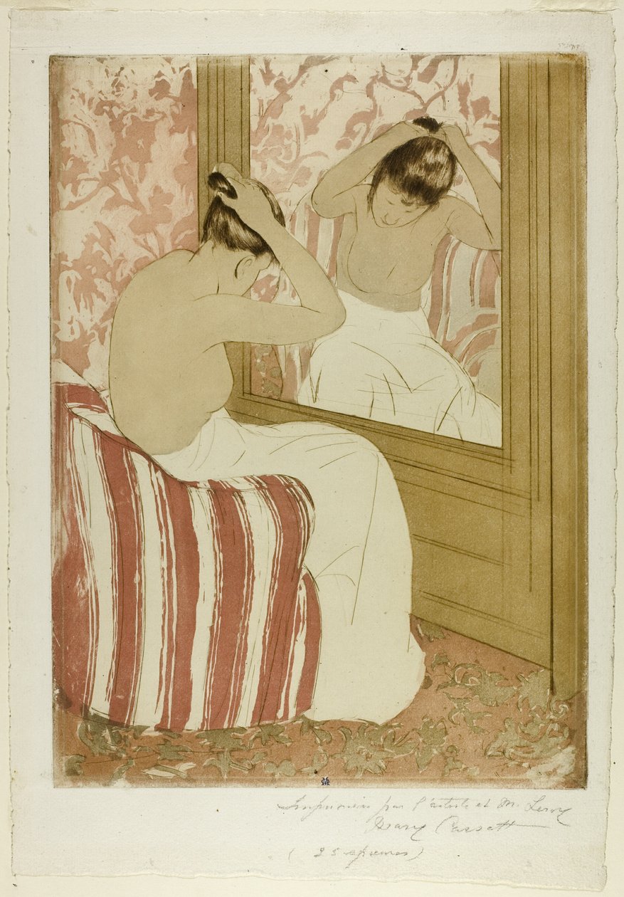 Kuaför by Mary Cassatt
