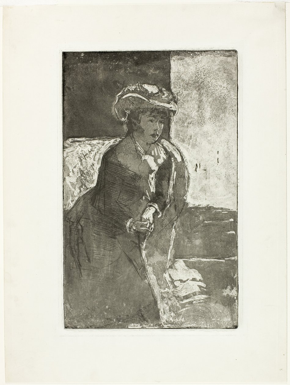Kanepenin Köşesi, No. 3 by Mary Cassatt
