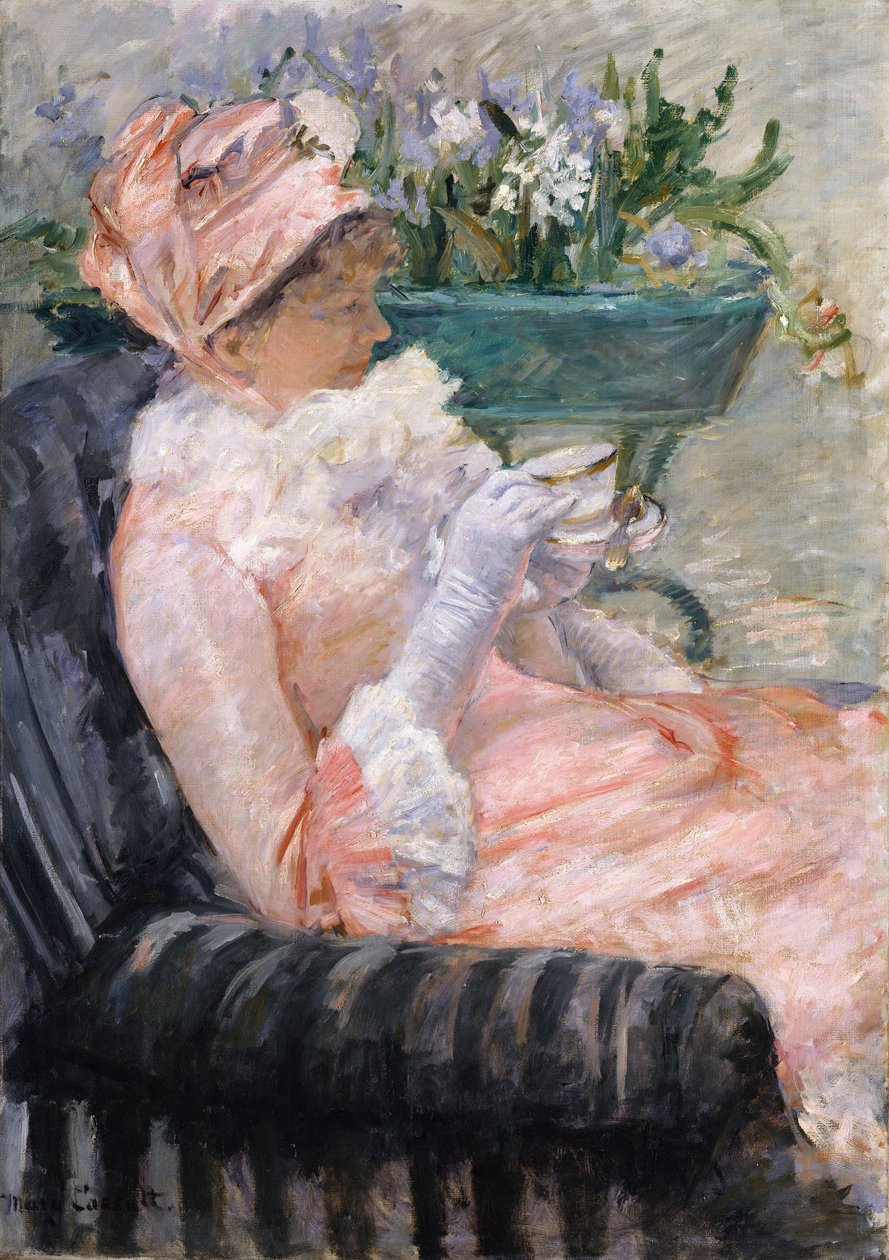 Çay Fincanı, c.1880-1 by Mary Cassatt