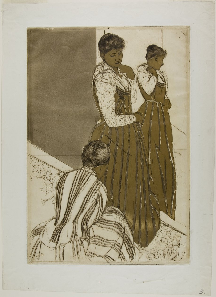 Bağlantı parçası by Mary Cassatt