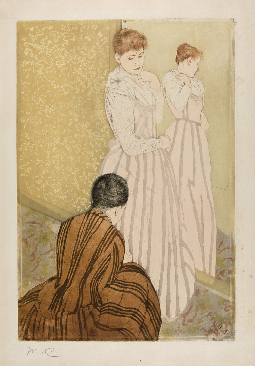 Montaj, 1890-91 by Mary Cassatt