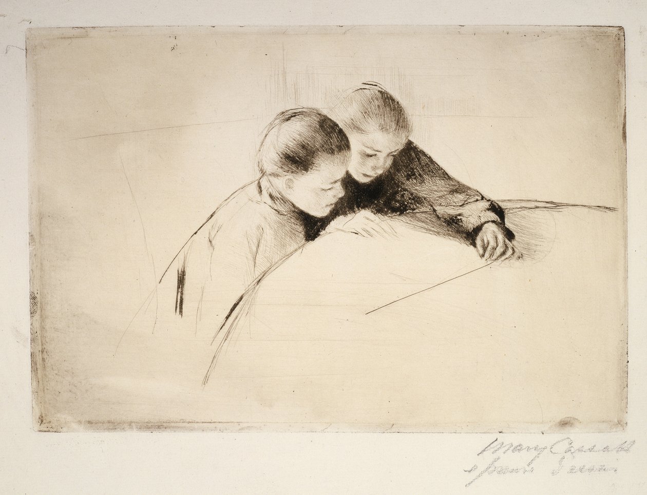 Harita, 1890 by Mary Cassatt