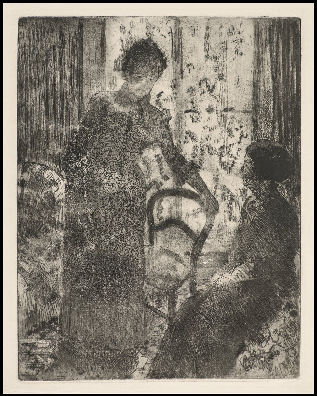 Ziyaret, c.1881 by Mary Cassatt