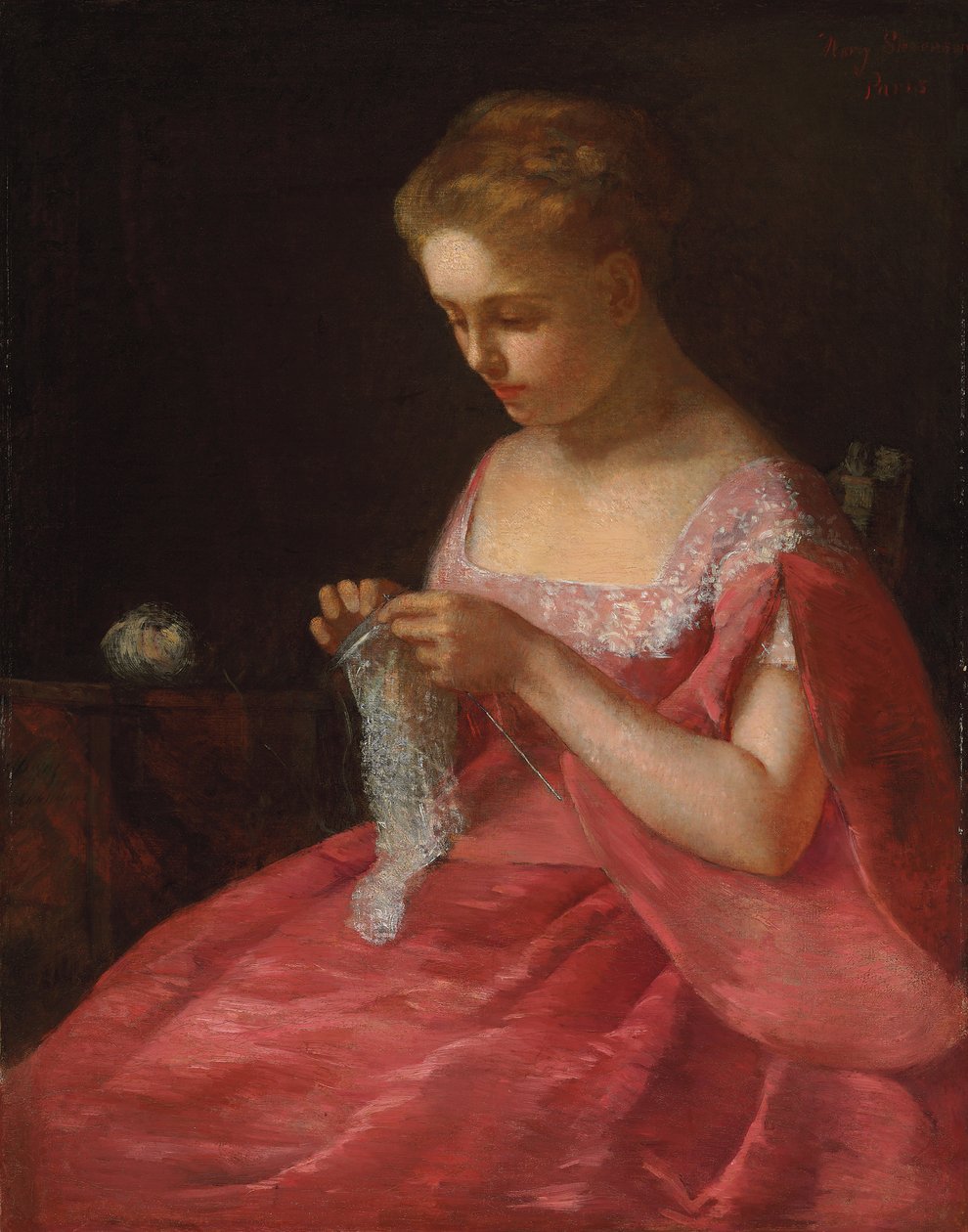 Genç Gelin, c.1866-67 by Mary Cassatt