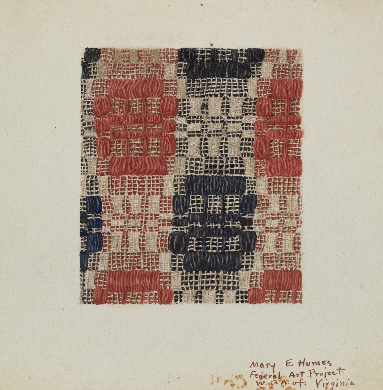 Örtü, c. 1938. by Mary E Humes