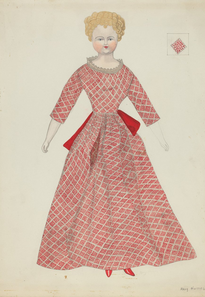 Bebek ve Kostüm, c. 1936. by Mary E Humes