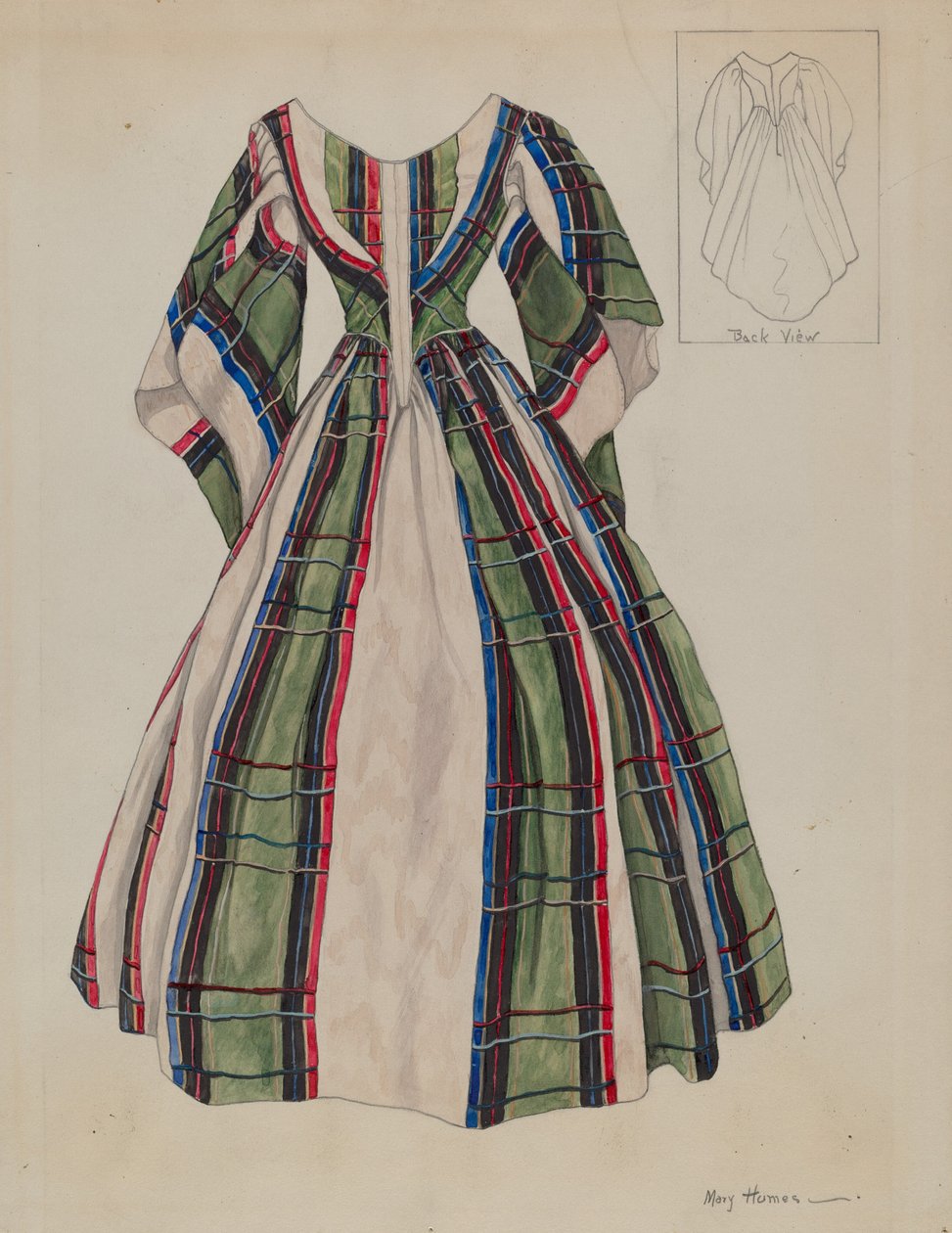 Elbise, ç. 1937. by Mary E Humes