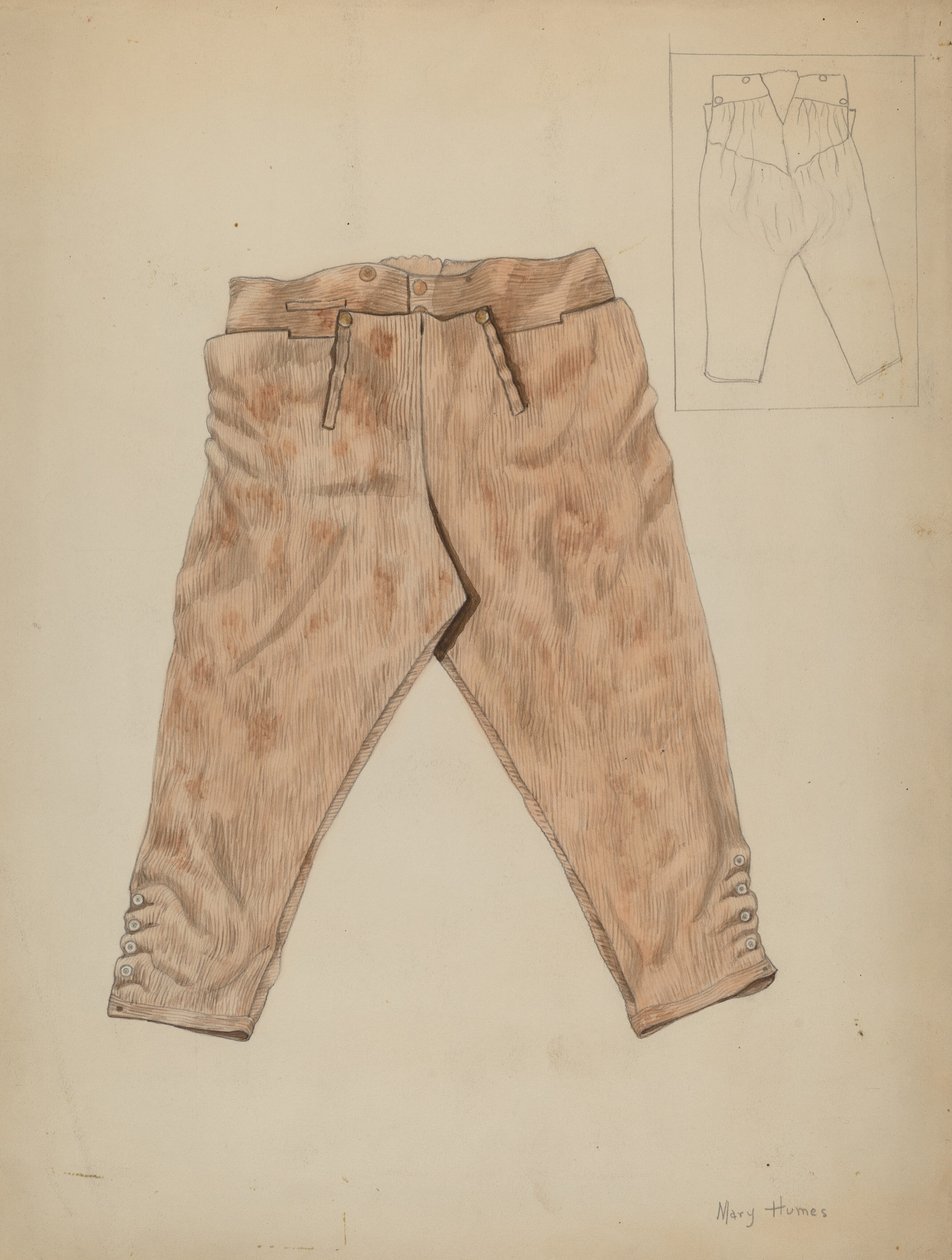 Av Pantolonu, c. 1936. by Mary E Humes