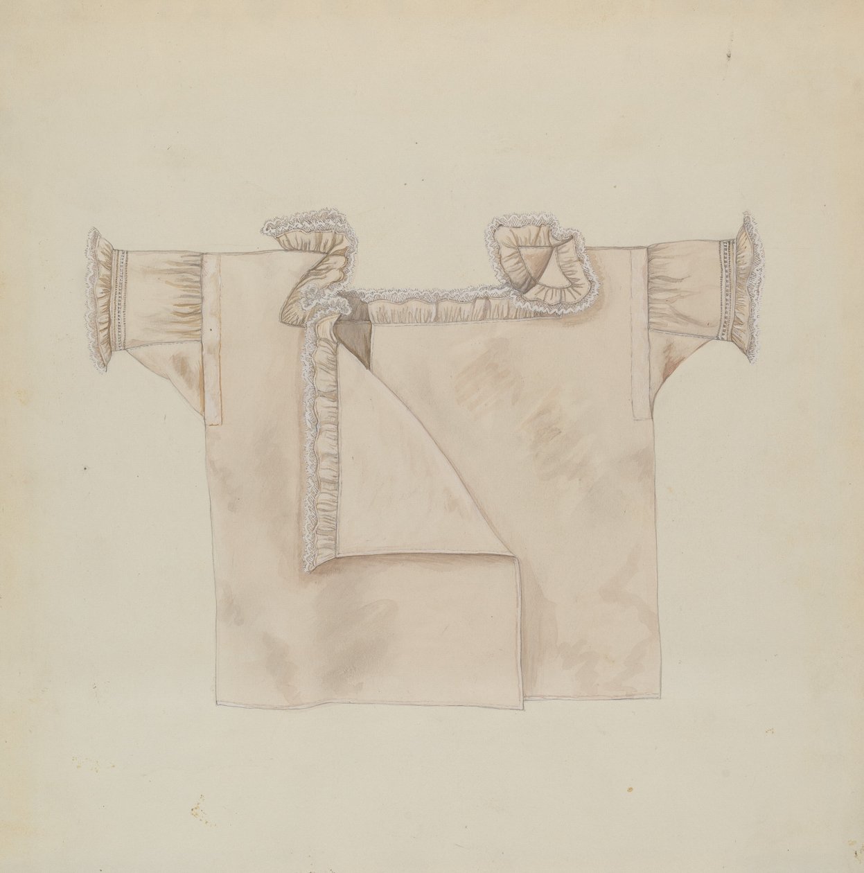 Bebek Gömleği, c. 1937. by Mary E Humes