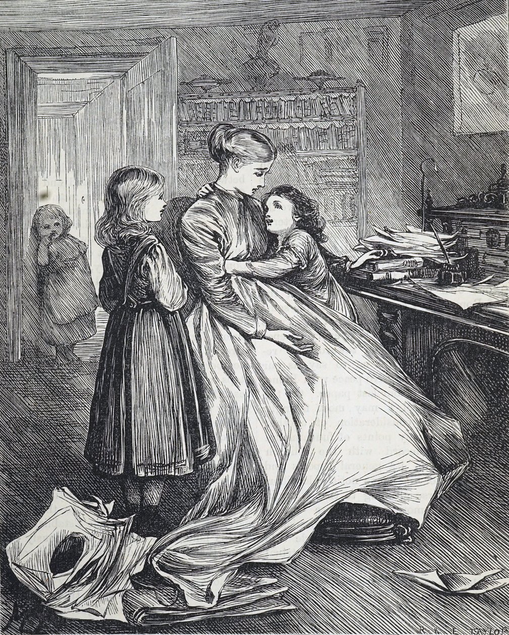 Çocuklarıyla birlikte bir dul by Mary Ellen Edwards