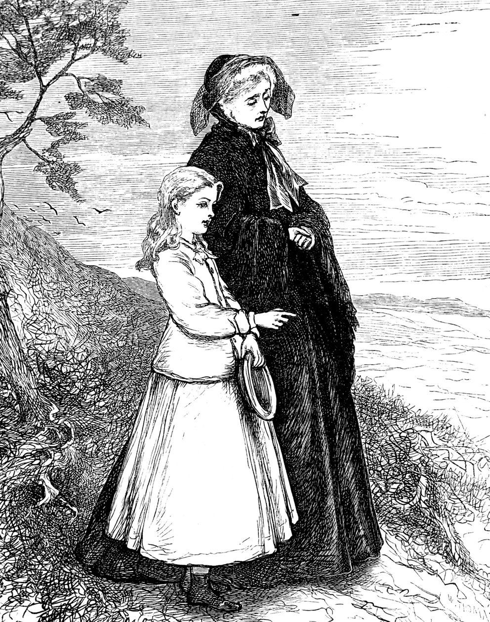 Yeğeniyle kaliteli vakit geçiren bir teyze by Mary Ellen Edwards