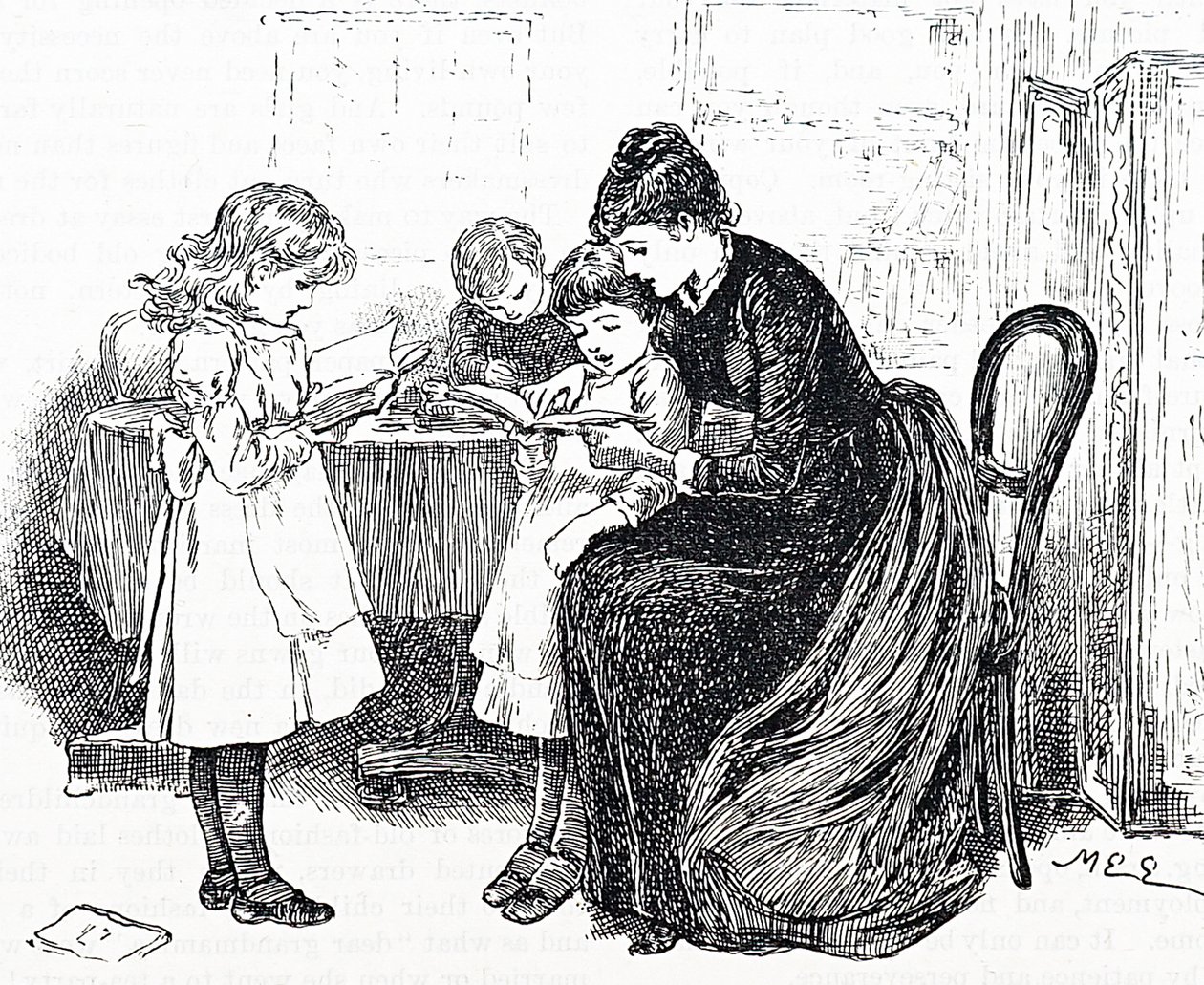 Anneleri tarafından okunan çocuklar by Mary Ellen Edwards