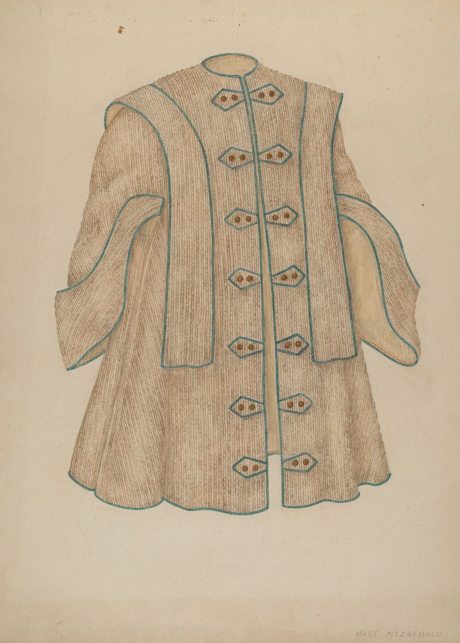 Akşam Pelerini, c. 1940. by Mary Fitzgerald