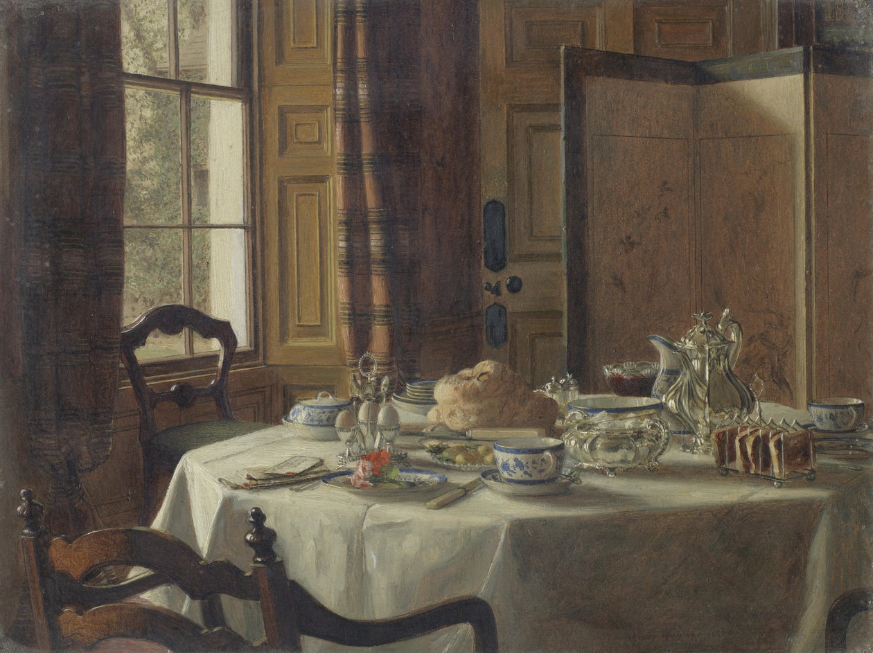 Kahvaltı, 1880. by Mary Hayllar