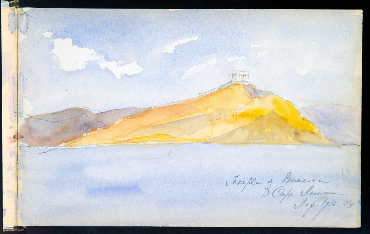 Yunan ve Yakın Doğu Deneklerinin Eskiz Defteri, 1904. by Mary Newbold Sargent