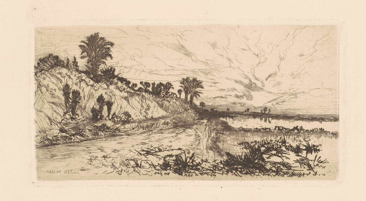 Nokta Isabel, Florida by Mary Nimmo Moran