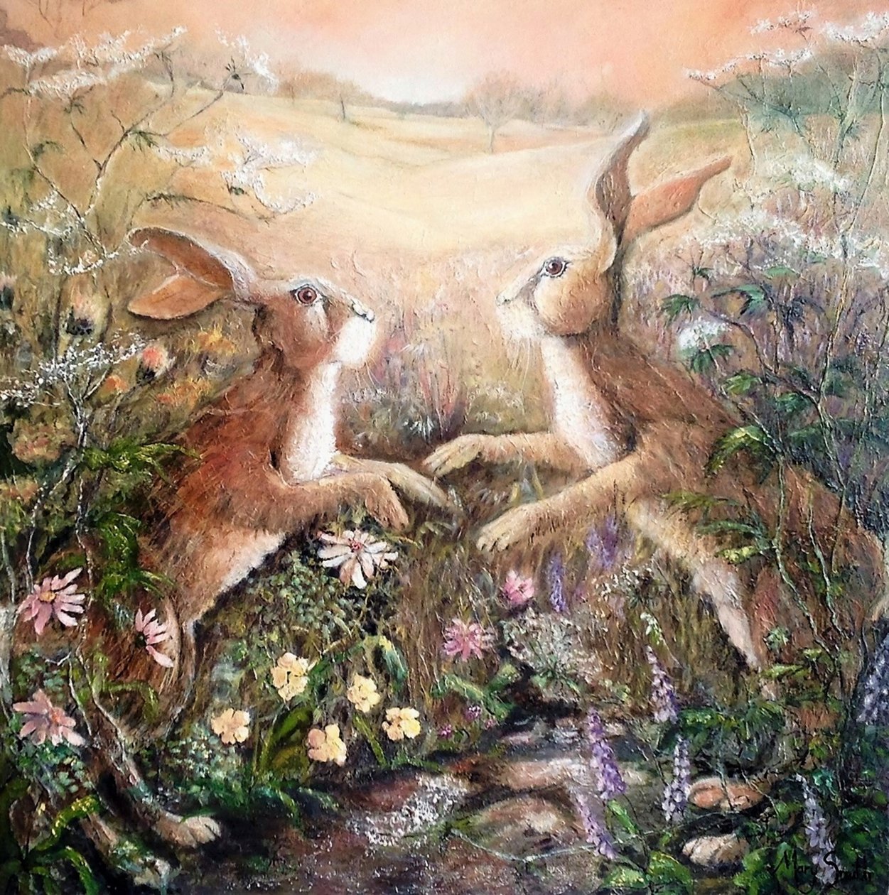 Şafakta tavşan by Mary Smith