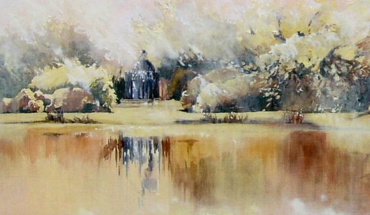 Kışın Melbourne bahçeleri by Mary Smith