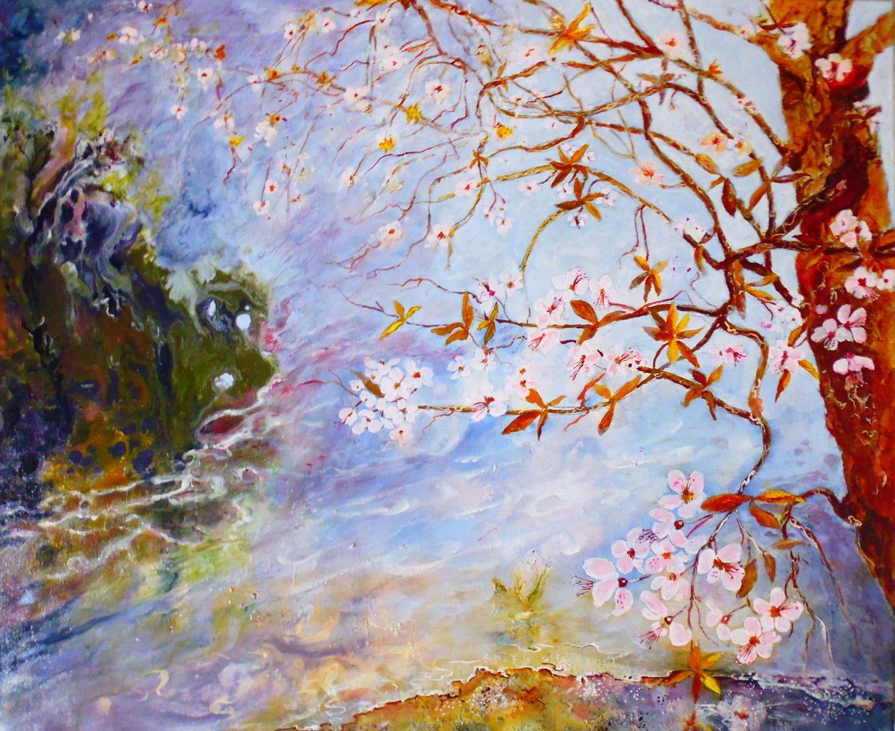 Darley parkında çiçek by Mary Smith