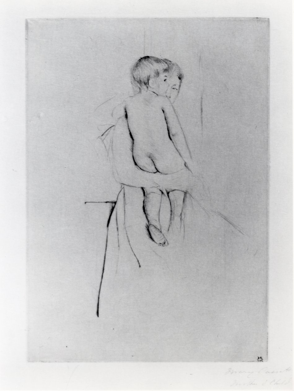 Bebeğin Sırtı by Mary Stevenson Cassatt