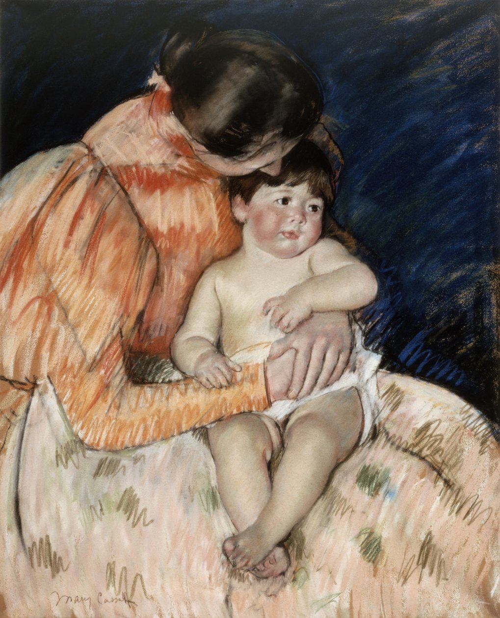 Anne ve Çocuk by Mary Stevenson Cassatt