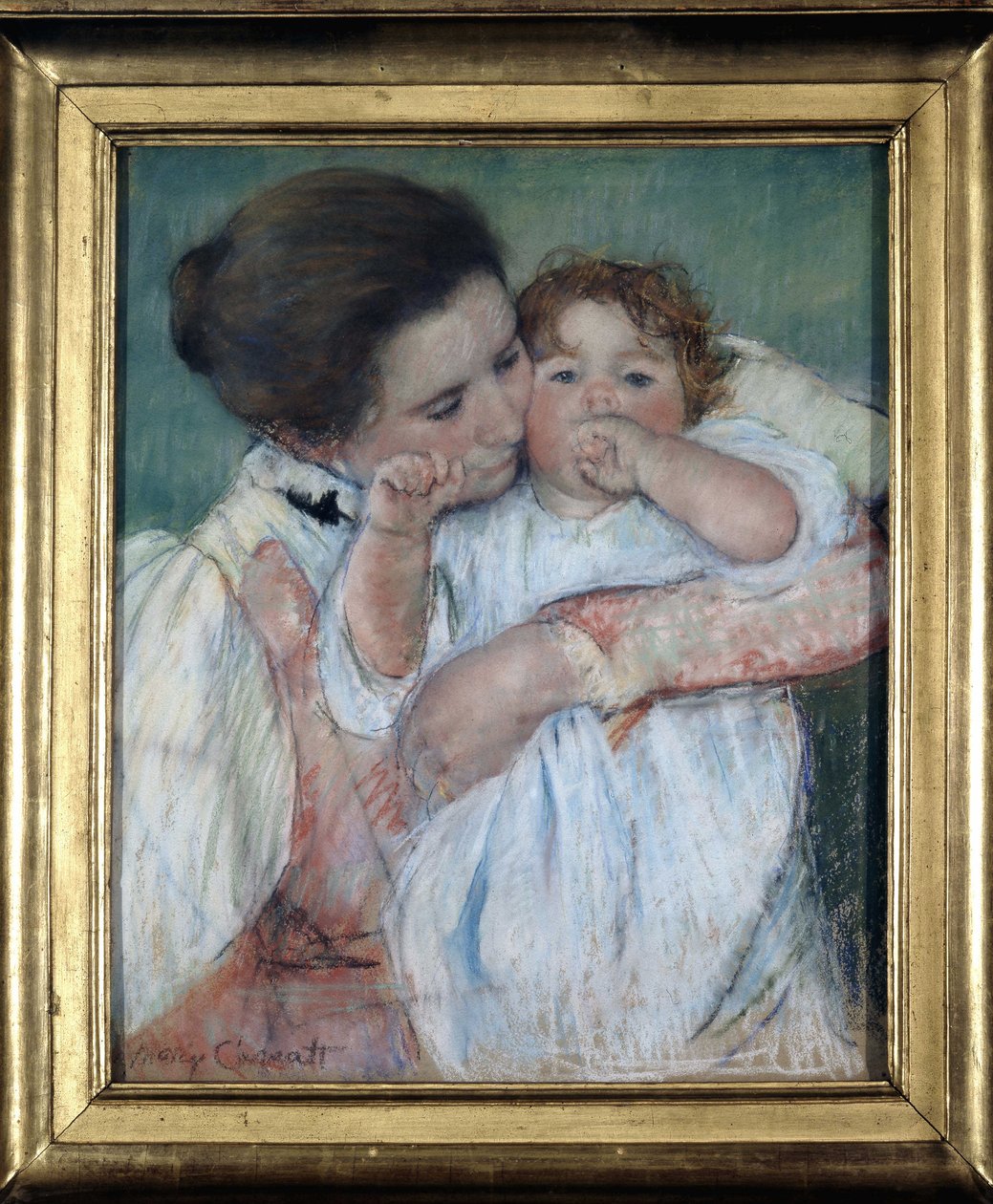 Anne ve çocuk - Mary Cassatt, Musee d