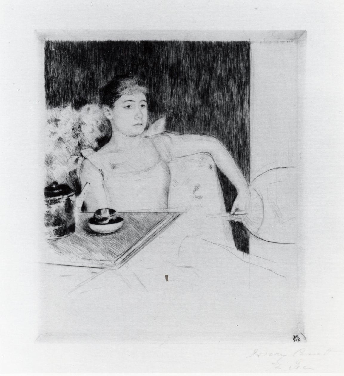 Çay by Mary Stevenson Cassatt
