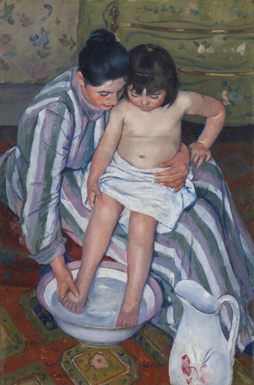 Çocuğun Banyosu by Mary Stevenson Cassatt