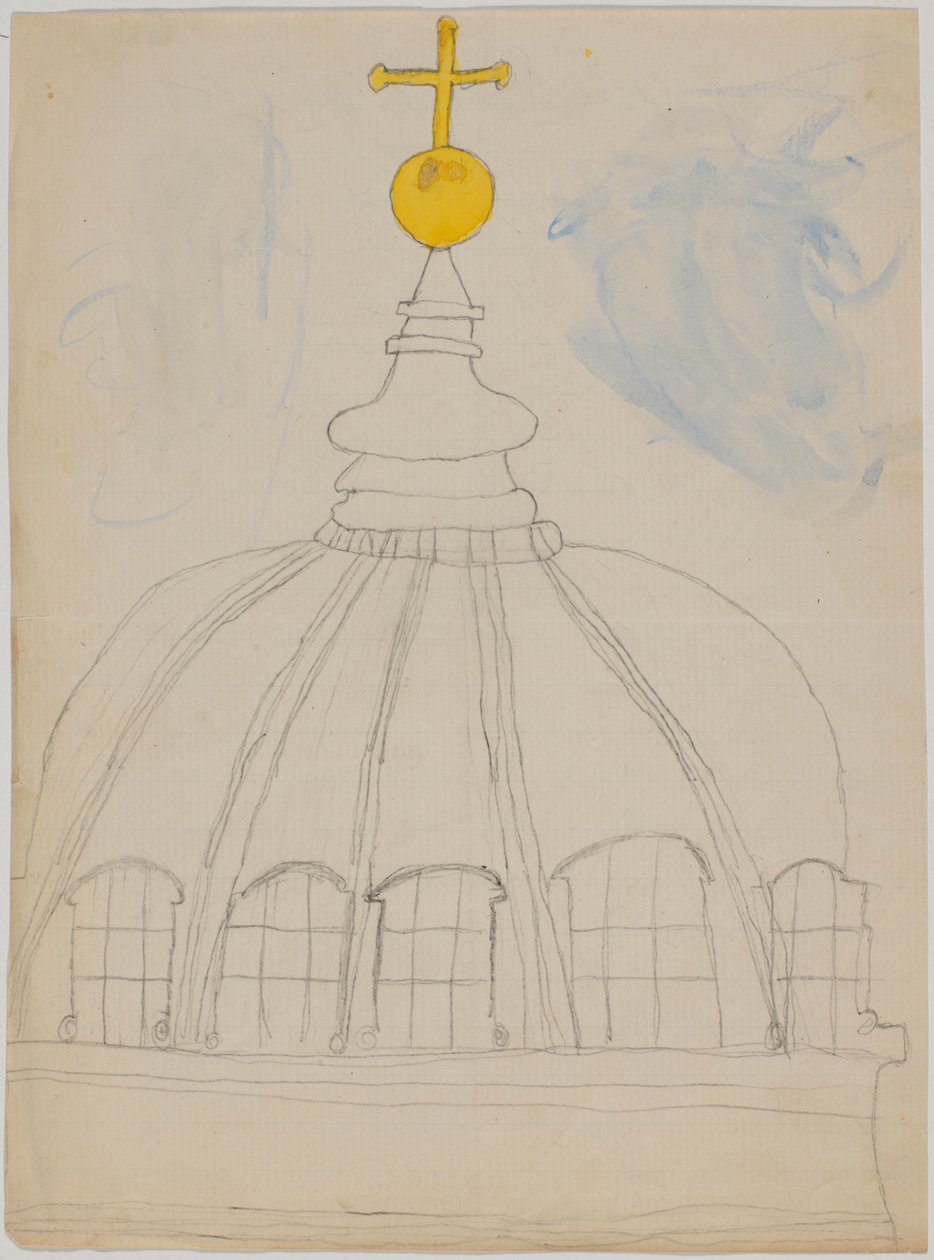 Katedral Balosu, 1868. by Mary Vaux Walcott